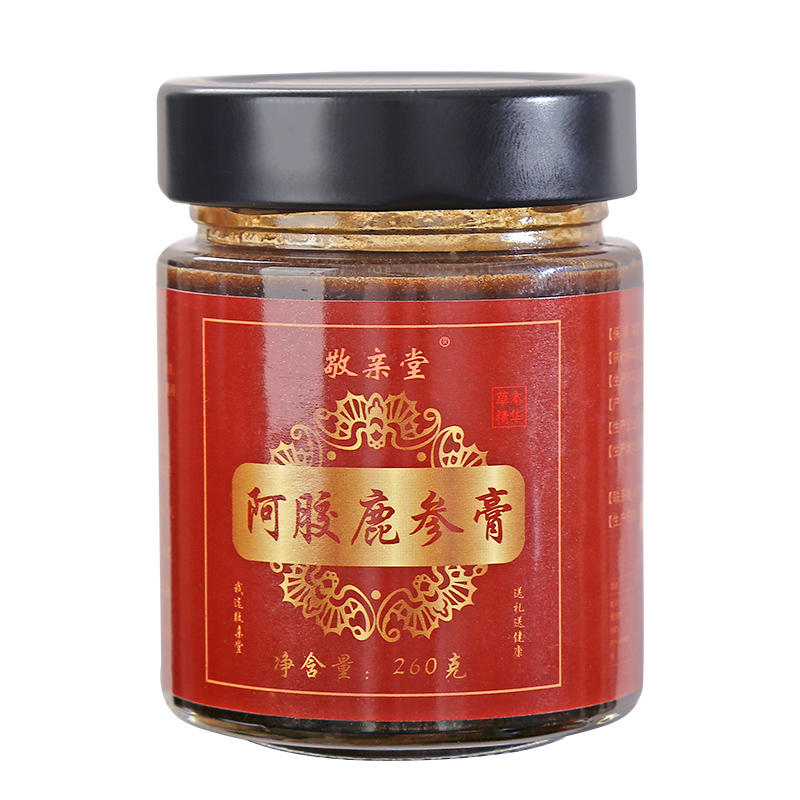 敬亲堂鹿胎膏鹿参膏丸调理鹿胎胶囊正品女用女性
